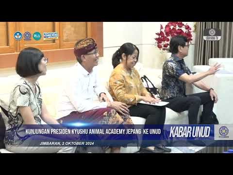 [CUPLIKAN] Kunjungan Presiden Kyushu Animal Academy Jepang  ke Universitas Udayana