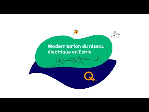 Modernization of the electrical network in Estrie