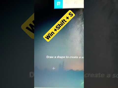 Windows Key Shortcuts Win + Shift + S