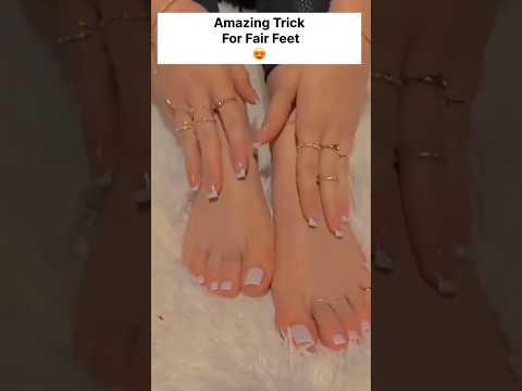 Bridal Special Pedicure | Parlor Like Pedicure In Just 5minutes | Get Fair Feet #pedicure #shorts