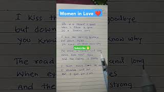 Let's learn English with Song Women in Love ❤️ by Dana Winner #shorts