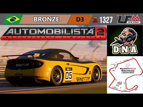 **LFM** AMS2 | Junior Cup Series Beta Ginetta G40 Cup | Laguna Seca (R) 20 min.