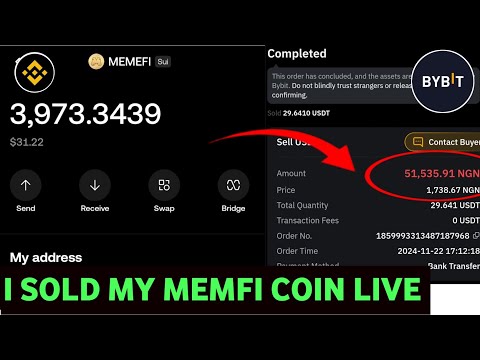 How to Withdraw MemeFi Coin From OKX to Bybit And Sell Instantly