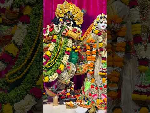 Sri Sri Radha Madhav's Divine Grace 🪷 Darshan at ISKCON Siliguri - December 20, 2024