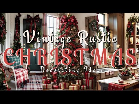 Deck Your Halls with Vintage Magic | Timeless CHRISTMAS Decor Ideas to Elevate Your Holiday Style 🎄✨