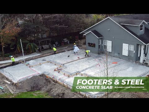 Footings & Steel For Concrete Slab | Building a Home Series