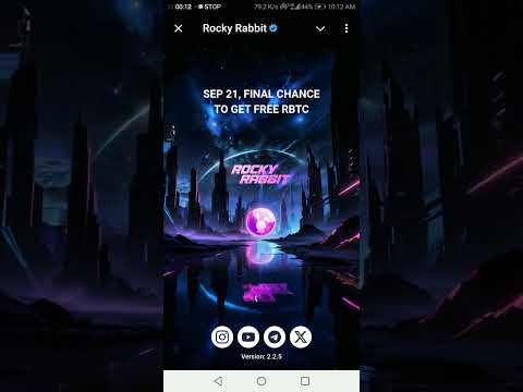 Rocky Rabbit Airdrop Update | Rocky Rabbit Important Notice ! | Rocky Rabbit New Update