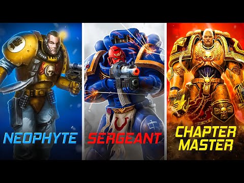 EVERY SINGLE Space Marine Rank Explained!