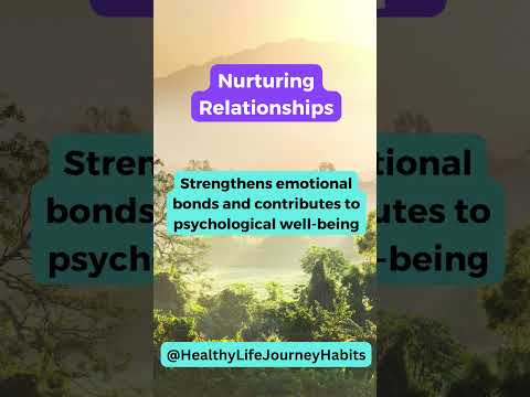 The Art of Nurturing Relationships: Cultivating Strong Connections #shorts #inspiration #fact