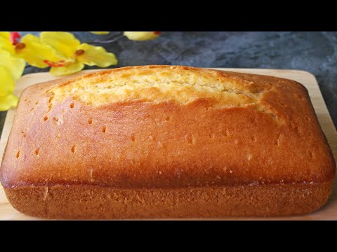 English lemon cake 🍋 very moist, melts in your mouth. Cake in 15 minutes!