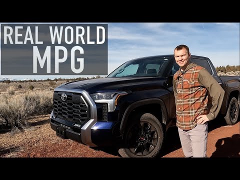 What is the 2022 Tundra Real World MPG?