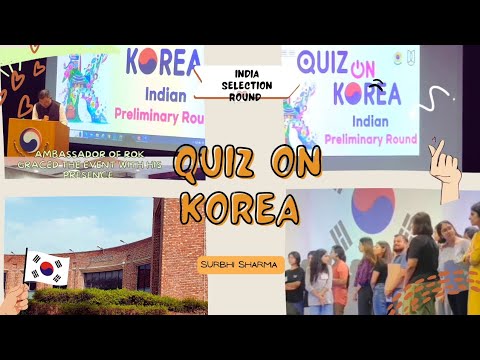 Quiz on korea 2023 (india selection round)