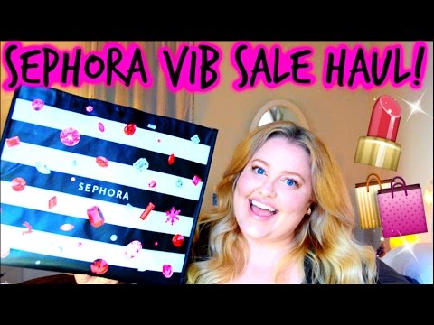 SEPHORA VIB SALE HAUL 2016!!