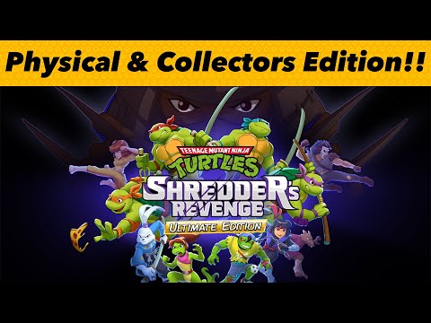 Physical & Collectors Editions For TMNT Shredders Revenge Ultimate Edition Announced