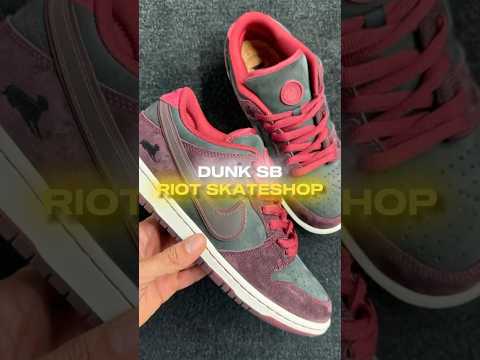 Les Dunk SB à ne surtout pas rater en 2025 ! Nike Dunk SB X Riot Skateshop