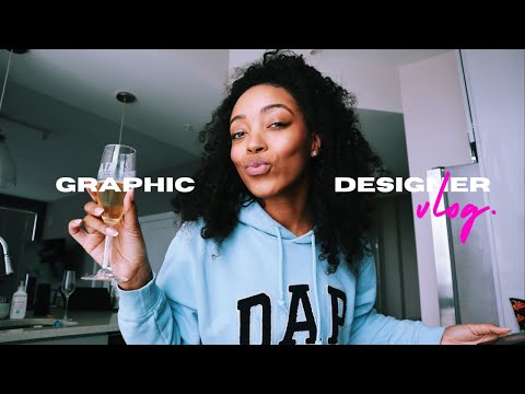 When's The Last Time I've Been Outside? | Graphic Designer Vlog