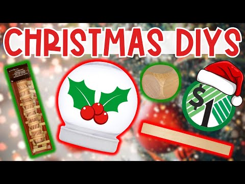 🎄Holiday Magic on a Budget: Easy & Cheap Dollar Tree Christmas DIYS & Home Decor that look high-end!