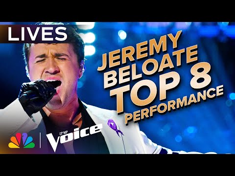 Jeremy Beloate Performs "I (Who Have Nothing)" By Tom Jones | The Voice Lives | NBC