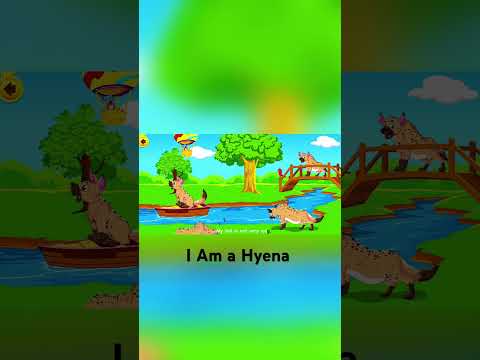 I AM A HYENA RHYME #NurseryRhyme #KidsSong #WildAdventure #LaughterAndLearning