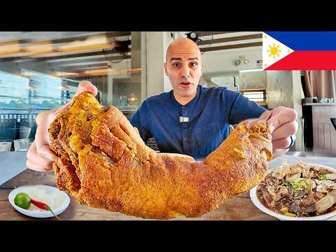 HEART ATTACK Filipino Street Food 🇵🇭 Surviving Philippines Monster Size Food