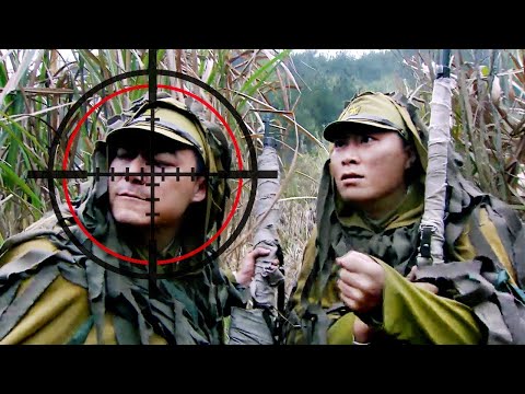 Japanese snipers ambush midway, and Chinese sharpshooters kill them with one shot