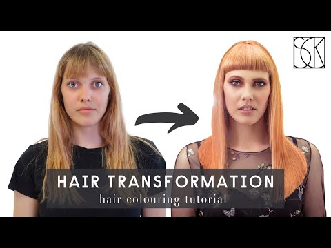 HAIR COLOR TRANSFORMATION by SCK