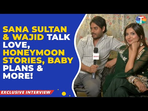 Sana Sultan & Wajid SPILL honeymoon secrets, baby plans & more in fun filled ROMANTIC chat!