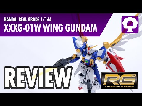 RG 1/144 Wing Gundam Review - Hobby Clubhouse | New Mobile Report Gunpla and Model