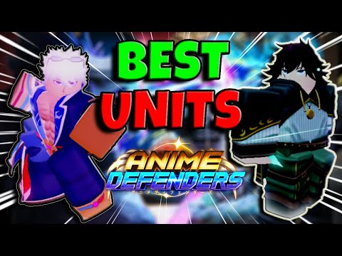 The BEST Units For Tower Of Eternity | Anime Defenders