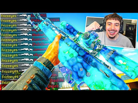 the *ONE SHOT* LW3A1 FROSTLINE.. SNIPER NUKE! 😳 (Best Quickscoping Class Setup) - Black Ops 6