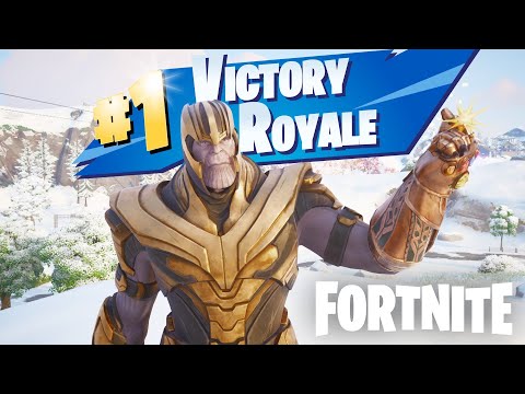 💥🎮 FORTNITE THANOS SNAP 🦾🔥 LOBBY WIPED OUT! ⚡ #Avengers #Shorts 😎💣