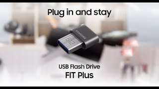 USB Flash Drive FIT Plus: Plug in and stay | Samsung