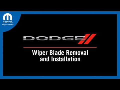 Wiper Blade Removal and Installation | How To | 2024 Dodge Durango