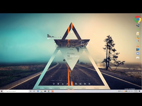 Triangle Shape Desktop - Make Windows Look Better