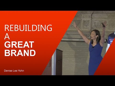 Rebuilding a Great Brand by Keynote Speaker Denise Lee Yohn