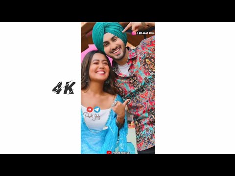 Nehu Da Vyah 😘 4K Full Screen What's Up Status ! Neha Kakkar & Rohanpreet Singh ! Pandit Status