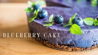 Blueberry Cake (vegan) ☆ ブルーベリーケーキの作り方