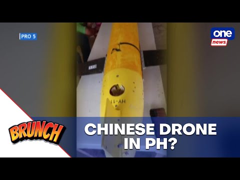 Brunch | Underwater drone found in Masbate