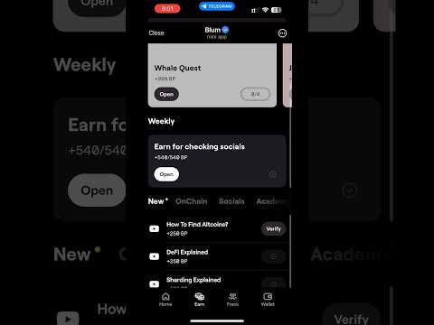 How To Find Altcoins? Blum Code Verification | Blum Verification Code 21 October #blum #blumairdrop