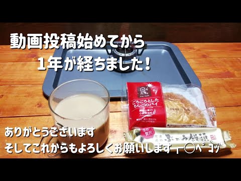 動画投稿始めて1年が過ぎました！【キャンプ飯】