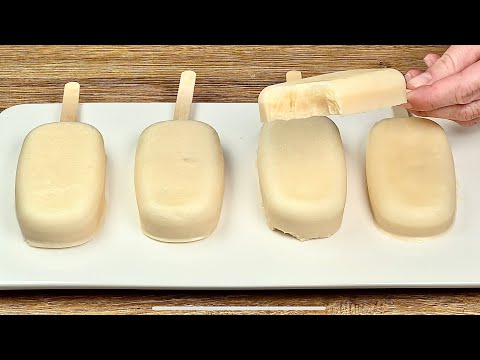 🍨All you need is milk! The most delicious homemade ice cream in 10 minutes!