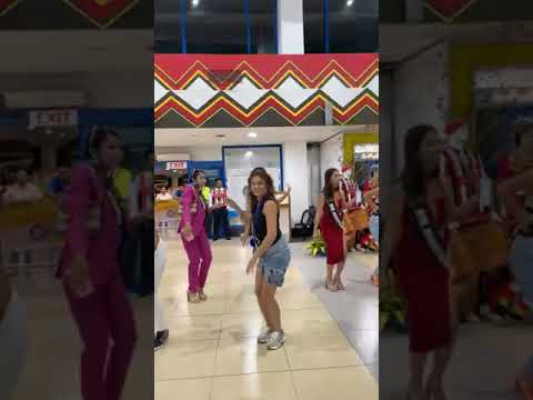 Miss Philippines Earth 2024 delegates arrival at the Laguindingan Airport