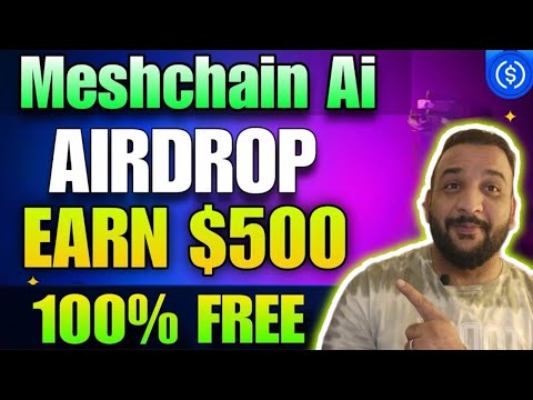 Mesh chain airdrop Complete guide |New testnet mining Airdrop