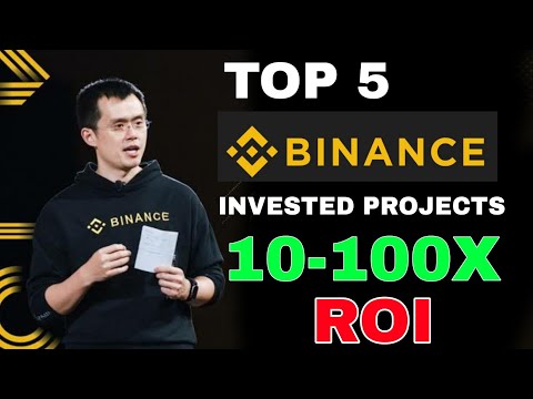 Top 5 Binance Invested Projects For 10x-100x Return | Hindi |