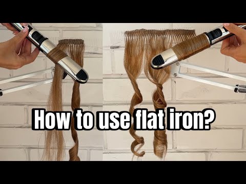 What's the Secret to FLAT IRON Curling Like a Pro?