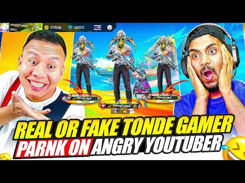 Real Or Fake TondeGamer Superchat Prank On Angry Youtuber Gone Wrong 😱  - Garena Free Fire Max