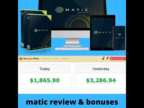 matic review & bonuses | gets you unlimited free traffic sales in 60 seconds