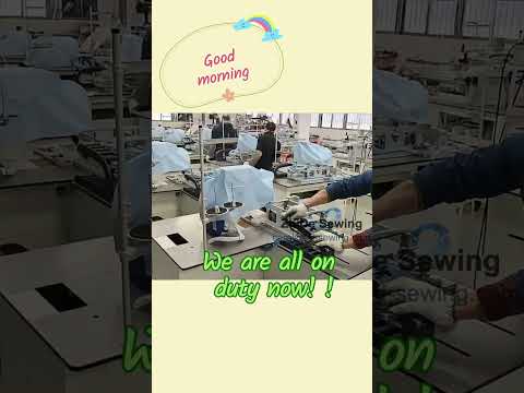 Good morning! We are on duty already!☀☀ #automaticsewingmachine #innovation #india #vietnam #perú