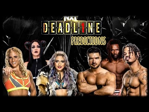 Deep Into The Heart of Wrestling- NXT Deadline Predictions. #wwe. #nxt. #nxtdeadline. #trickwilliams