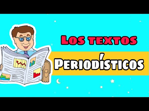 ✅LOS TEXTOS PERIODISTICOS | 📰 Estructura, Tipos, Ejemplos, Función.